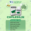 Viên uống Cholessen giảm cholesterol máu, hạ mỡ máu, giảm gan nhiễm mỡ, men gan cao hộp 30 viên